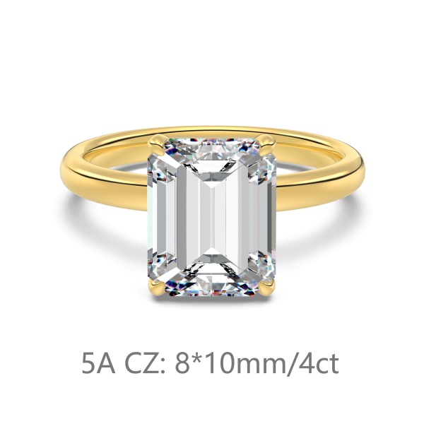 5A长方形车平戒指