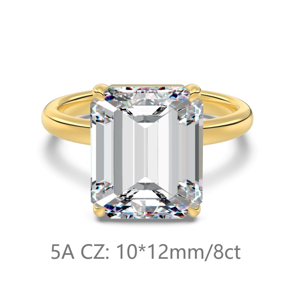 5A长方形车平戒指