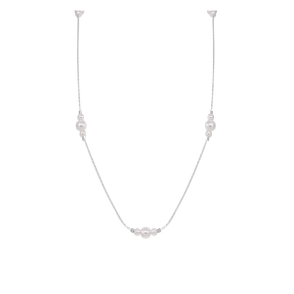 S925纯银珍珠小众设计气质温柔项链