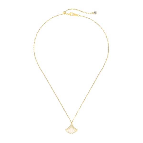 S925银波光粼粼扇贝吊坠轻奢日韩温柔项链