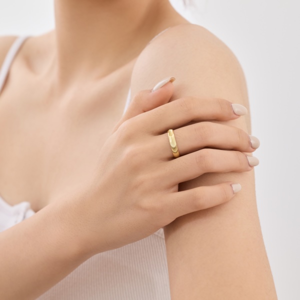 S925波光粼粼碎冰冰开口戒时尚百搭戒指