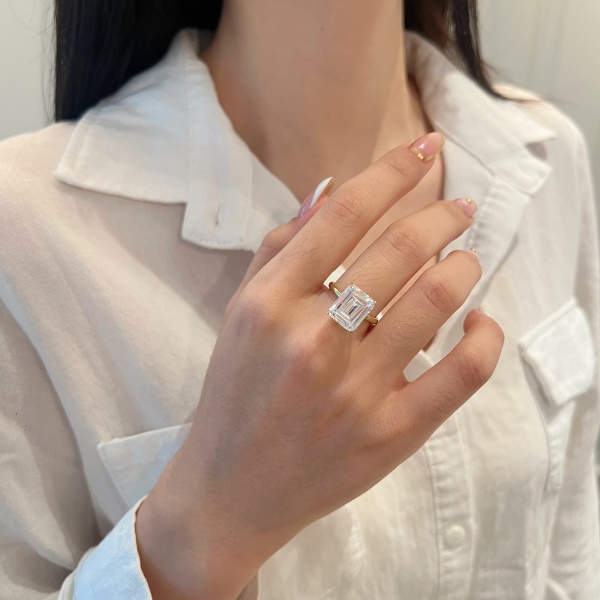 5A长方形车平戒指