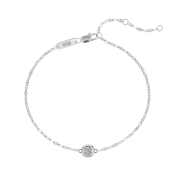 「莫桑钻 Moissanite 系列」手链