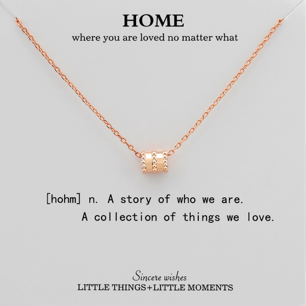 简约精致圆珠路路通微镶设计高级感项链